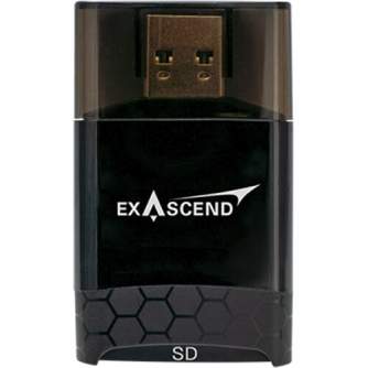 Карты памяти - Exascend UHS-II SDXC/microSDXC Card Reader EXCRSDU2 - быстрый заказ от производителя