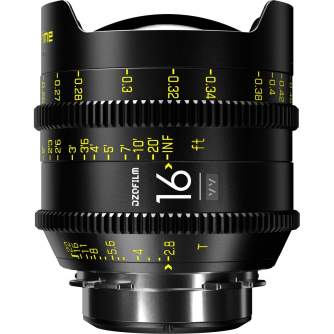 CINEMA Video Lences - DZO Optics DZOFilm Vespid 16mm T2.8 FF PL mount VESP16T2.1PL - quick order from manufacturer