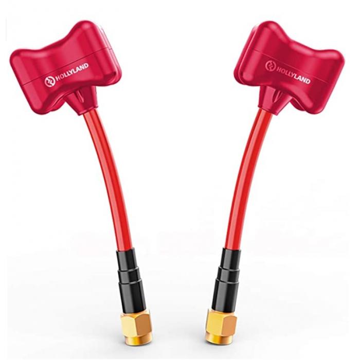 Wireless Video Transmitter - Hollyland Triumph Antenna(Red) TRIUMPH-ANT-RED-2PCS - quick order from manufacturer
