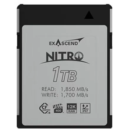 Exascend 1TB Nitro CFexpress VPG400 Type B Memory Card EXPC3N001TB