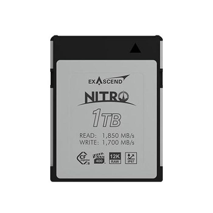 Memory Cards - Exascend 1TB Nitro CFexpress VPG400 Type B Memory Card EXPC3N001TB - quick order from manufacturer