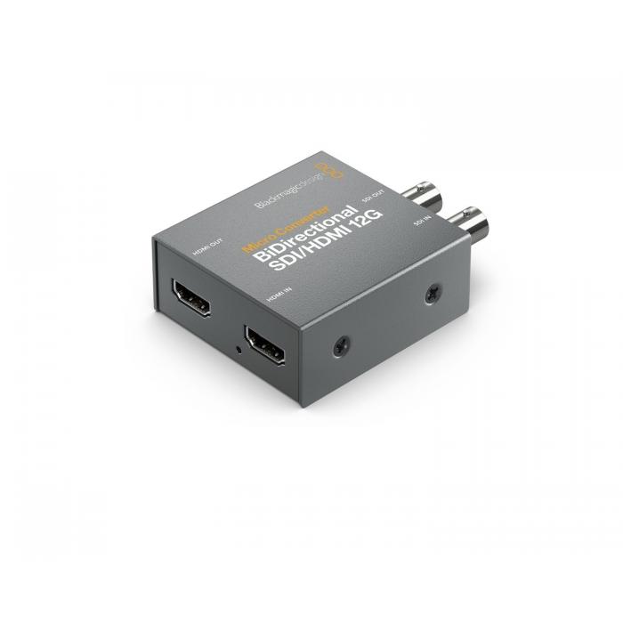 Signāla kodētāji, pārveidotāji - Blackmagic Design Micro Converter BiDirectional SDI/HDMI 12G (without PS) CONVBDC/SDI/HDMI12G - ātri pasūtīt no ražotāja