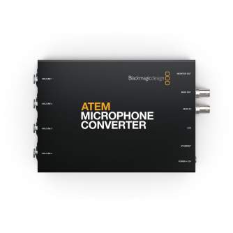 Signāla kodētāji, pārveidotāji - Blackmagic Design ATEM Microphone Converter SWATEMTVSTDMC - ātri pasūtīt no ražotāja
