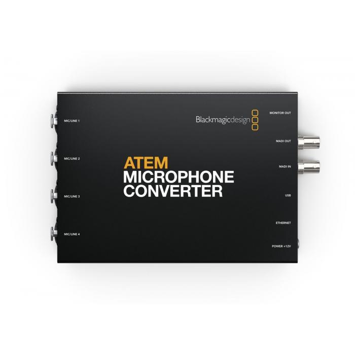Signāla kodētāji, pārveidotāji - Blackmagic Design ATEM Microphone Converter SWATEMTVSTDMC - ātri pasūtīt no ražotāja