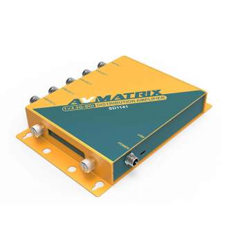 Signāla kodētāji, pārveidotāji - AVMATRIX SD1141 1×4 SDI Reclocking Distribution Amplifier SD1141 - ātri pasūtīt no ražotāja