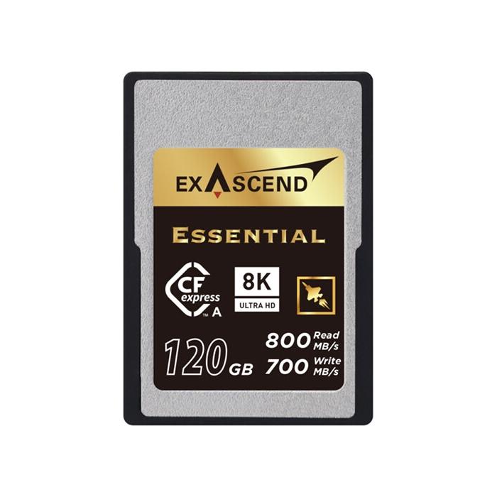 Atmiņas kartes - Exascend 120GB Essential Series CFexpress Type A Memory Card EXPC3EA120GB - ātri pasūtīt no ražotāja