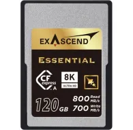 Atmiņas kartes - Exascend 120GB Essential Series CFexpress Type A Memory Card EXPC3EA120GB - ātri pasūtīt no ražotājaAtmiņas kartes - Exascend 120GB Essential Series CFexpress Type A Memory Card EXPC3EA120GB - ātri pasūtīt no ražotāja