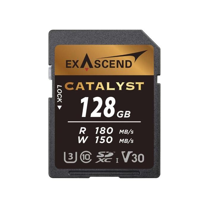 Memory Cards - Exascend 128GB Catalyst UHS-I SDXC Memory Card EX128GSDU1 - quick order from manufacturer