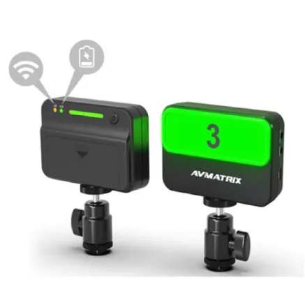 AVMATRIX Wireless Tally Lamp for TS3019-R Studio Monitor