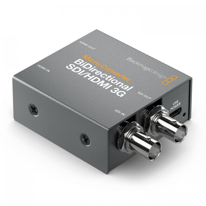 Signāla kodētāji, pārveidotāji - Blackmagic Design Micro Converter BiDirectional SDI/HDMI 3G (without PSU) CONVBDC/SDI/HDMI03G - ātri pasūtīt no ražotāja