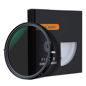 Neutral Density Filters - K&F Concept 58MM Nano-X CPL+Variable/Fader NDX ND2~ND32,Waterproof, Anti Scratch, Green Coated, W/O Black Cross KF01.1379 - quick order from manufacturer