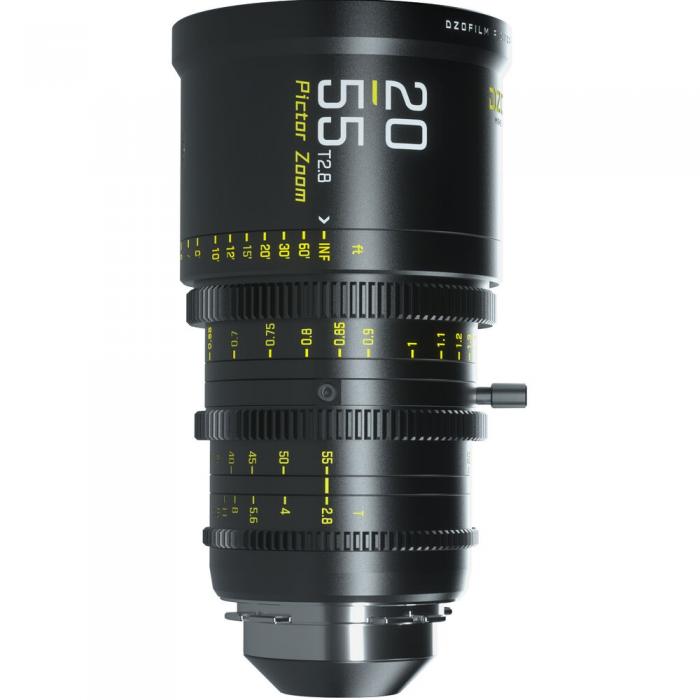 CINEMA видео объективы - DZO Optics DZOFilm Pictor 20-55mm T2.8 S35 (PL/EF Mount) (Black) PICT2055-BK - быстрый заказ от произво