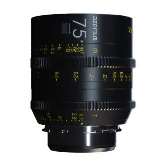 CINEMA Video Lences - DZO Optics DZOFilm Vespid 75mm T2.1 FF PL mount VESP75T2.1PL - quick order from manufacturer