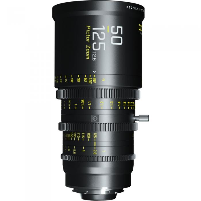 CINEMA Video objektīvi - DZO Optics DZOFilm Pictor 50-125mm T2.8 S35 (PL/EF Mount) (Black) PICT50125-BK - ātri pasūtīt no ražotāja