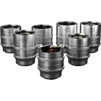 CINEMA видео объективы - DZO Optics DZOFilm Vespid Retro 7-lens Kit (16, 25, 35, 50, 75, 100,125mm) with hard case (PL mount wit