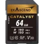 Atmiņas kartes - Exascend 64GB Catalyst UHS-I SDXC V30 170 MB/s 140 MB/s Memory Card EX64GSDU1 - ātri pasūtīt no ražotāja