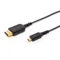 Video vadi, kabeļi - Infinitec HDMI TO MICRO-HDMI ultra thin flexible 4K cable, 80cm IFCHAHD80 - perc šodien veikalā un ar piegādi