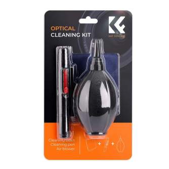 Foto kameras tīrīšana - K&F Concept 3in1 Cleaning Kit SKU.1694 - ātri pasūtīt no ražotāja