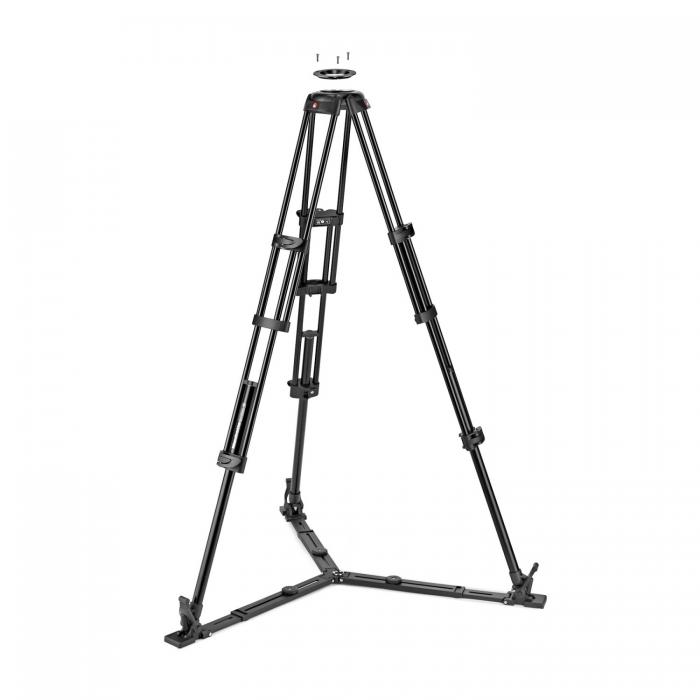 Video Tripods - Manfrotto Alu Twin GS Tripod 100/75mm MVTTWINGA - quick order from manufacturer