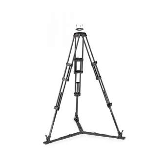 Video Tripods - Manfrotto CF Twin Leg with Ground Spreader Video Tripod 100/75mm Bowl MVTTWINGC - quick order from manufacturer
