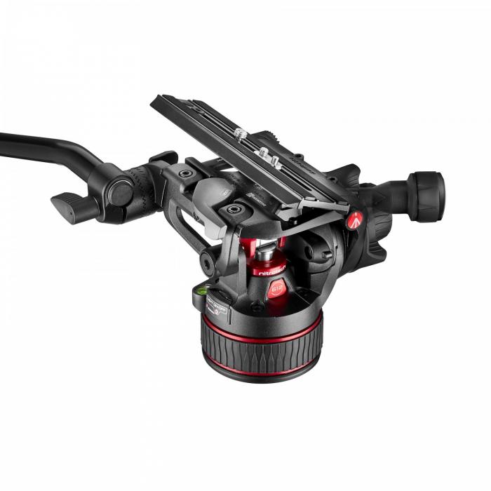 Tripod Heads - Manfrotto Nitrotech 612 Fluid Video Head With CBS MVH612AH - quick order from manufacturer
