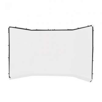 Backgrounds - Manfrotto Panoramic Background Cover 4m White (frame not included) LL LB7627 - quick order from manufacturer
