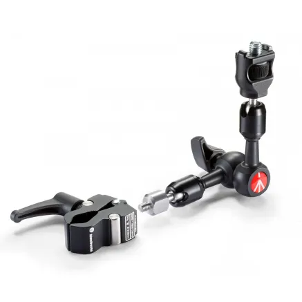 Manfrotto Photo variable friction arm with Anti-rotation Attachment and Nano Clamp 244MICROKIT