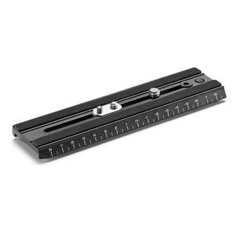 Accessories for rigs - Manfrotto Video camera plate (180mm long) with metric ruler 504PLONGR-1 - quick order from manufacturer