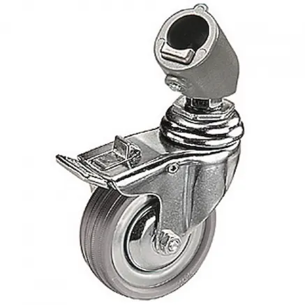 Manfrotto Wheel Set of 3 75mm with brakes and adapter for legs 110