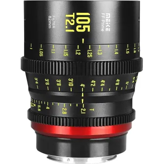 CINEMA видео объективы - Meike FF-Prime Cine 105mm T2.1 Lens (E-Mount, Feet/Meters) MK-105MM T2.1 FF-PRIME E - быстрый заказ от 