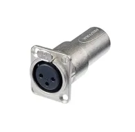 Audio vadi, adapteri - Neutrik NA3FDM XLR 3 Pole Female-Male Feedthrough Adapter - ātri pasūtīt no ražotājaAudio vadi, adapteri - Neutrik NA3FDM XLR 3 Pole Female-Male Feedthrough Adapter - ātri pasūtīt no ražotāja