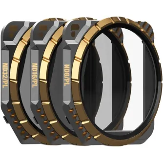 Аксессуары для дронов - PolarPro Vivid ND/PL Filter Pack for Mavic 3/Mavic 3 Cine (3-Pack) MVC3-VIVID - быстрый заказ от произво