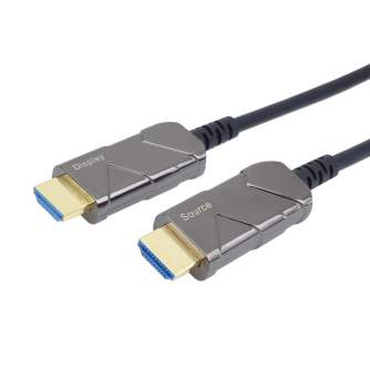 Video vadi, kabeļi - PremiumCord Ultra High Speed HDMI 2.1 optical fiber cable 8K@60Hz, gold plated 25m KPHDM21X25 - ātri pasūtīt no ražotāja