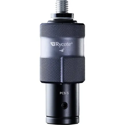 Rycote PCS-Spigot Quick-Release Adapter with 5/8 Spigot Socket and 3/8 Tip
