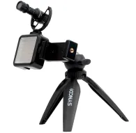 Aksesuāri Viedtālruņiem - SYNCO Vlogger Kit 2 with Mic-M1S & Light - ātri pasūtīt no ražotājaAksesuāri Viedtālruņiem - SYNCO Vlogger Kit 2 with Mic-M1S & Light - ātri pasūtīt no ražotāja