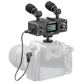 Mikrofoni - Saramonic CaMixer Professional Audio Mixer for DSLR and Video Cameras - ātri pasūtīt no ražotāja