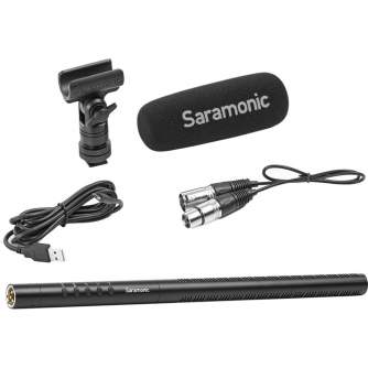 Mikrofoni - Saramonic SR-TM7 Supercardioid Shotgun Microphone - ātri pasūtīt no ražotāja
