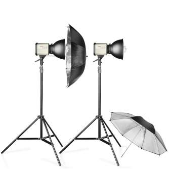 Флуоресцентное освещение - walimex Studioset Daylight 150/150 - быстрый заказ от производителя