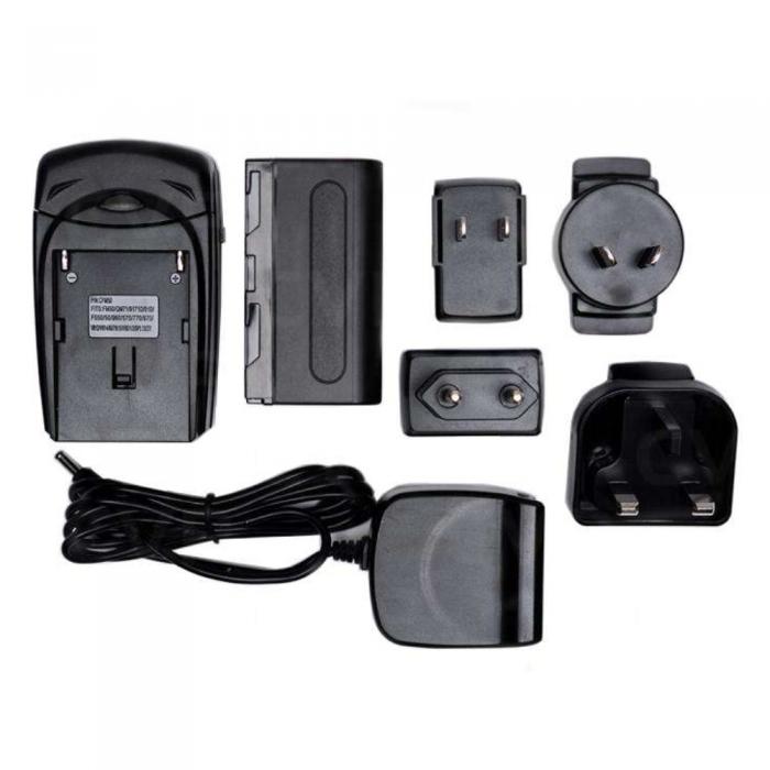 Camera Batteries - SmallHD Battery & Charger Kit with 4 International AC Plugs PWR-BATT-KIT-LSERIES-2 - quick order from manufacturer