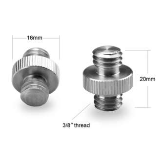 Accessories for rigs - SmallRig Double Head Stud 2pcs pack with 3/8" to 3/8" thread 1065 1065 - quick order from manufacturer