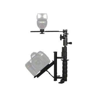Holders Clamps - walimex Flip Flash Bracket with TELESCOPIC Arm - quick order from manufacturer