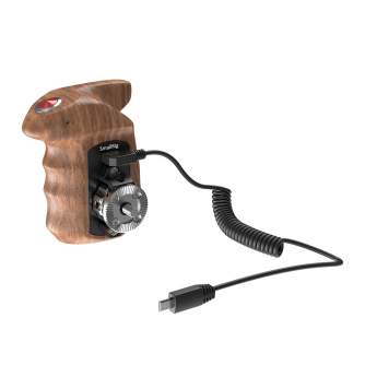 Handle - SmallRig Right Side Wooden Hand Grip with Record Start/Stop Remote Trigger for Sony Mirrorless Cameras HSR2511 HSR2511 - quick order from manufacturer