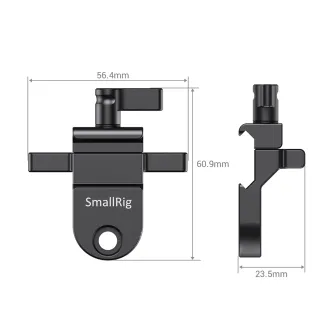 Rigu aksesuāri - SmallRig SolidPod Nato Clamp Mount MD2490 MD2490 - быстрый заказ от производителя