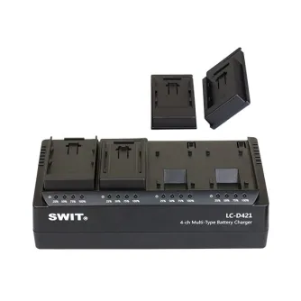 Chargers for Camera Batteries - Swit LC-D421 4-kanálová nabíjačka LC-D421 BODY - quick order from manufacturer