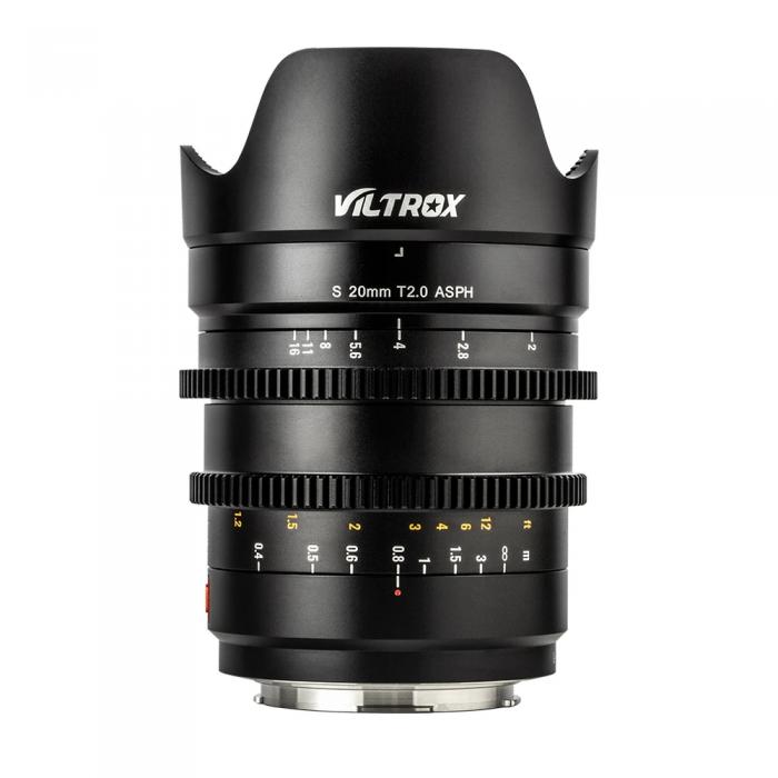 CINEMA Video Lences - Viltrox 20mm T2.0 for Panasonic/Leica L (L Mount) VILTROXS20MMLMOUNT - quick order from manufacturer