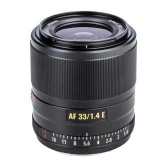 Lenses - Viltrox 33mm F1.4 E-mount Autofocus Prime Lens for Sony APS-C Mirrorless Digital Camera VILTROXAF33F14E - quick order from manufacturer