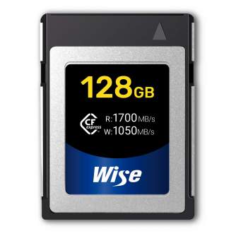 Memory Cards - Wise 128GB CFexpress Memory Card WI-CFX-B128 - quick order from manufacturer