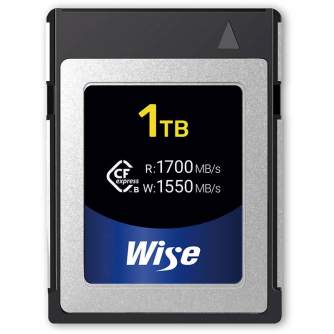 Atmiņas kartes - Wise 1TB CFexpress Memory Card CFX-B1024 - ātri pasūtīt no ražotāja