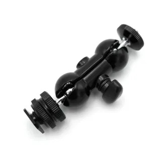 Sortimenta jaunumi - Caruba Dual Ball Head Bracket (coldshoe + 1/4"F to 1/4"M) - ātri pasūtīt no ražotāja