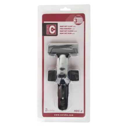 Caruba Heavy Duty Clamp Steel - set 2 pieces